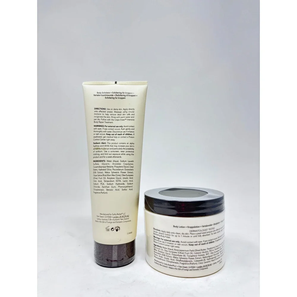 Crepe Erase TruFirm Complex Exfoliating Body Polish & Intensive Repair Treatment